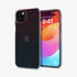 ACS06557 - iPhone 15 Pro Max Case Liquid Crystal in crystal clear showing the back